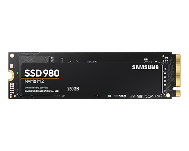 Samsung 980 250GB SSD m.2 NVMe MZ-V8V250BW - 2900 MB/s