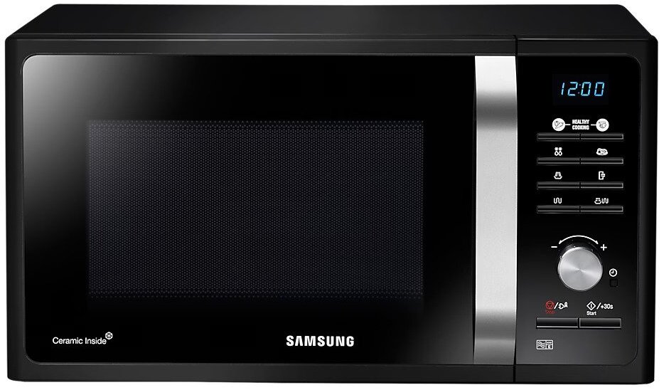 Samsung MG23F301TAK/OL Grill Microwave Oven, 48.9x27.5x39.2cm, 23L, 800W, Black