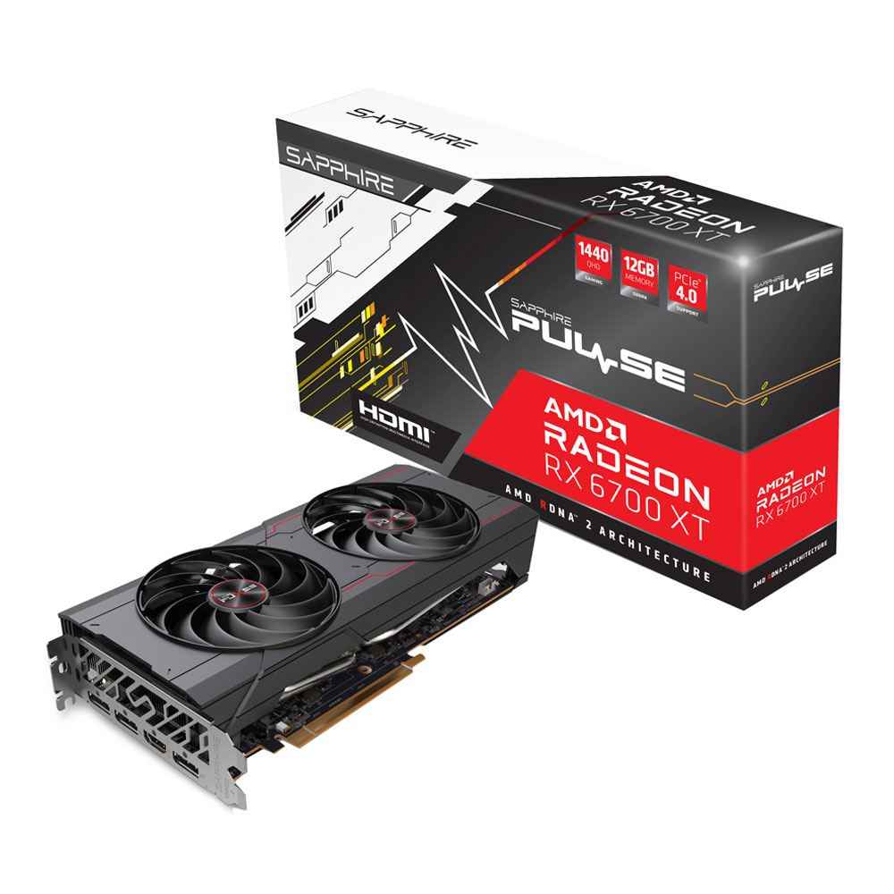 Sapphire AMD Radeon RX 6700 XT PULSE 12GB Graphics Card