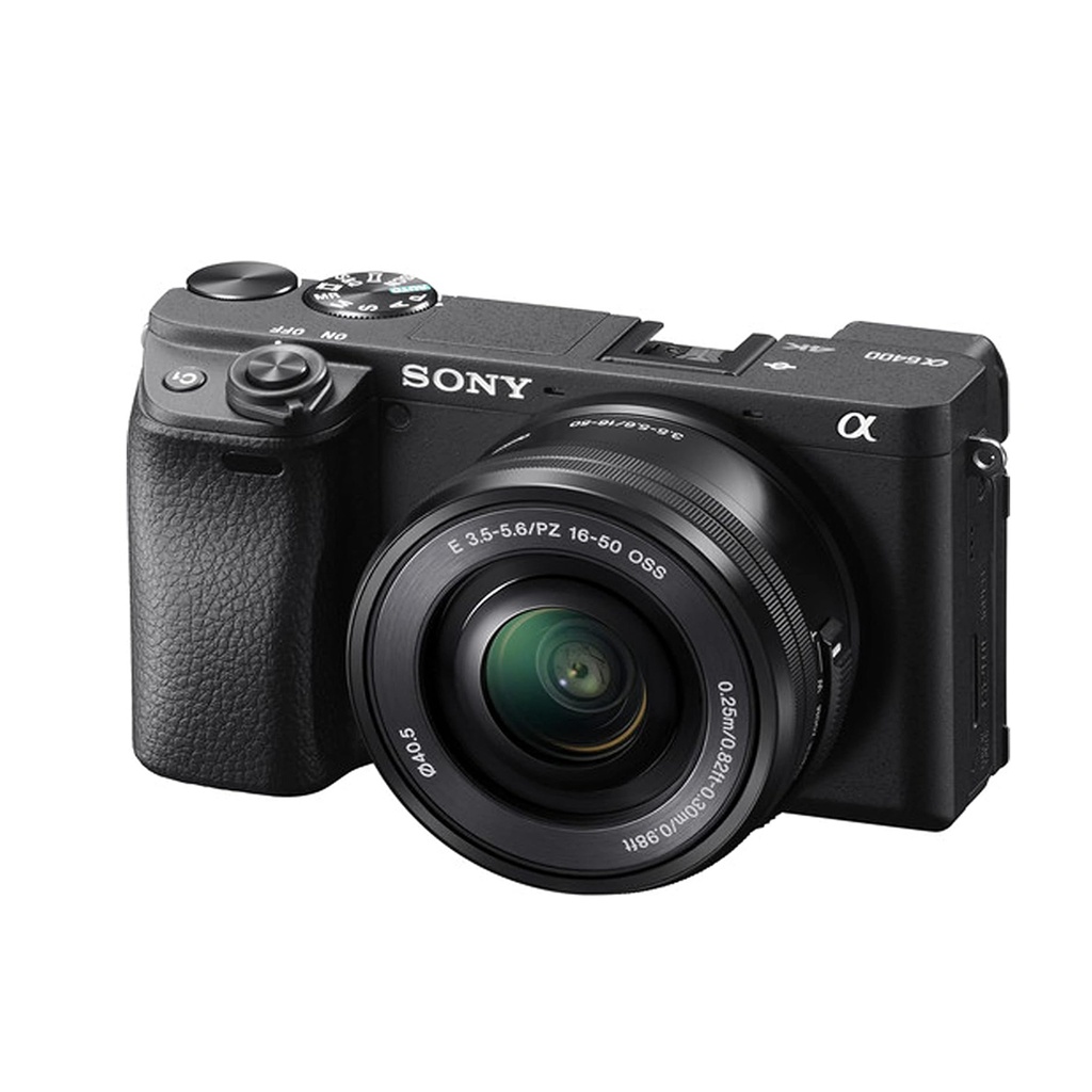 Sony Alpha A6400 Mirrorless Digital Camera with 16-50mm Lens Combo
