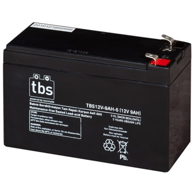 TUNÇMATIK UPS Battery TBS 12 VOLT 9 AH BATTERY TSK1455