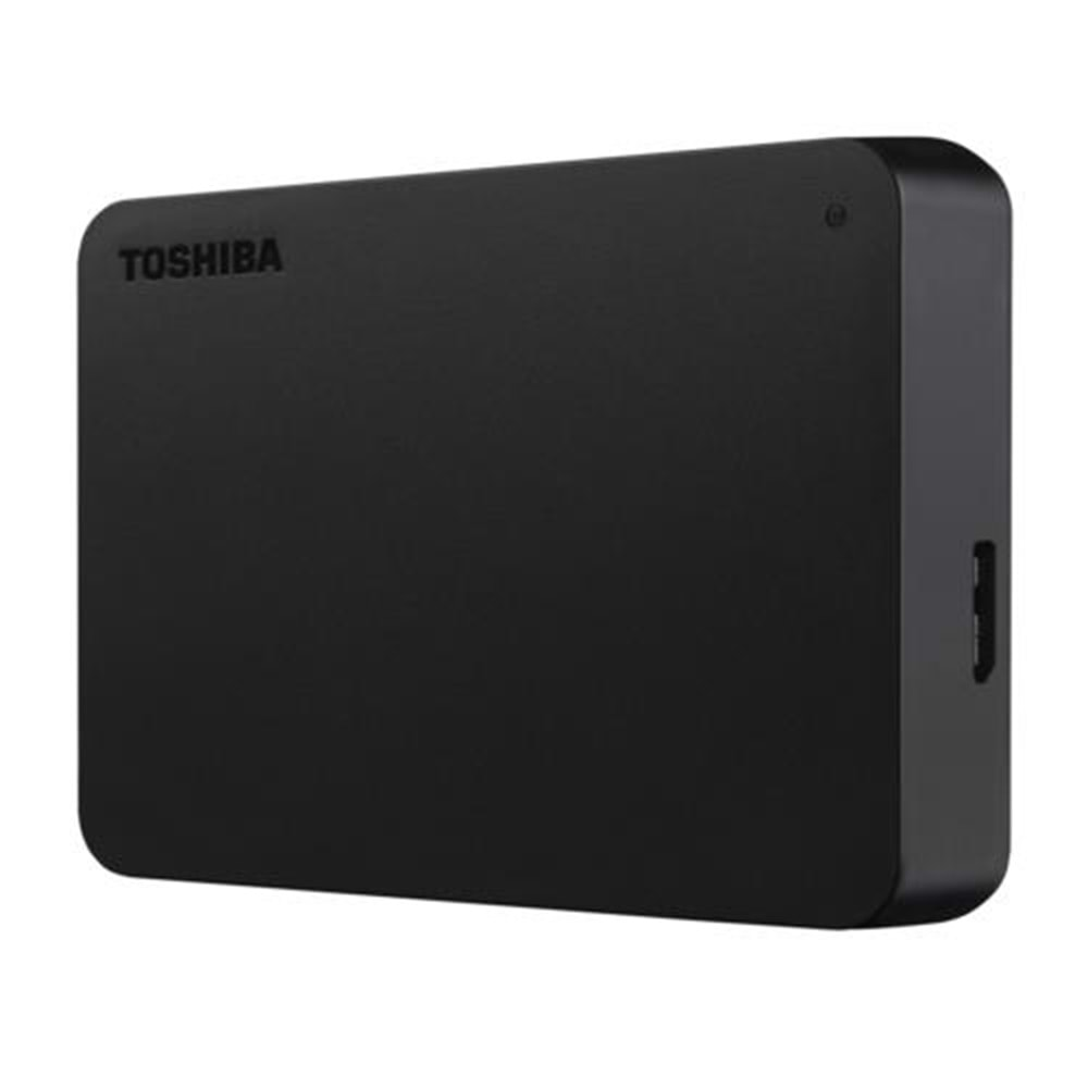 (c.stock card) Toshiba 2.5 4TB USB Canvio Basics Siyah HDTB440EK3CA Black