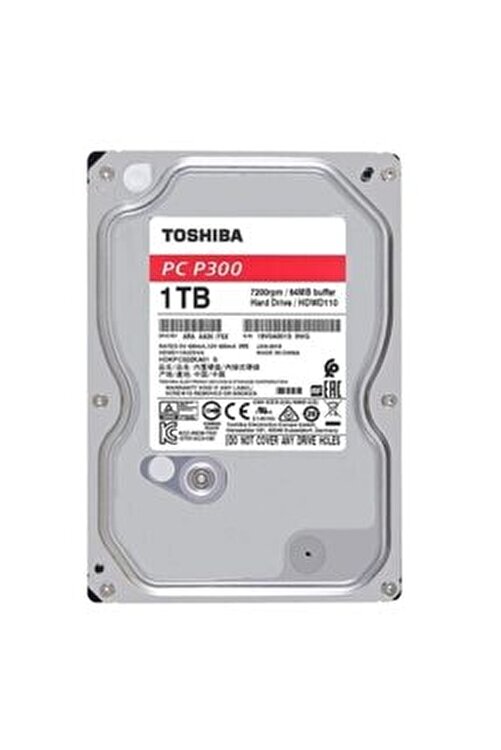 Toshiba 3,5" P300 1TB 64MB 7200RPM HDWD110UZSVA