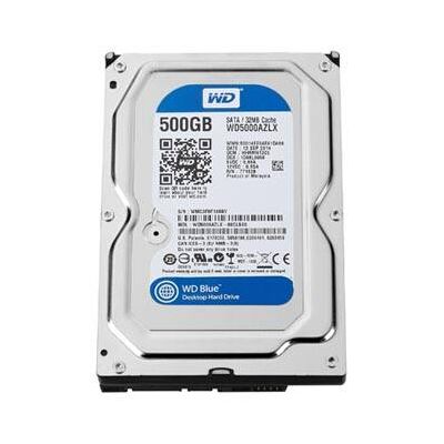 WD WESTERN DIGITAL 500 GB HDD, 3.5 wd5000azlx