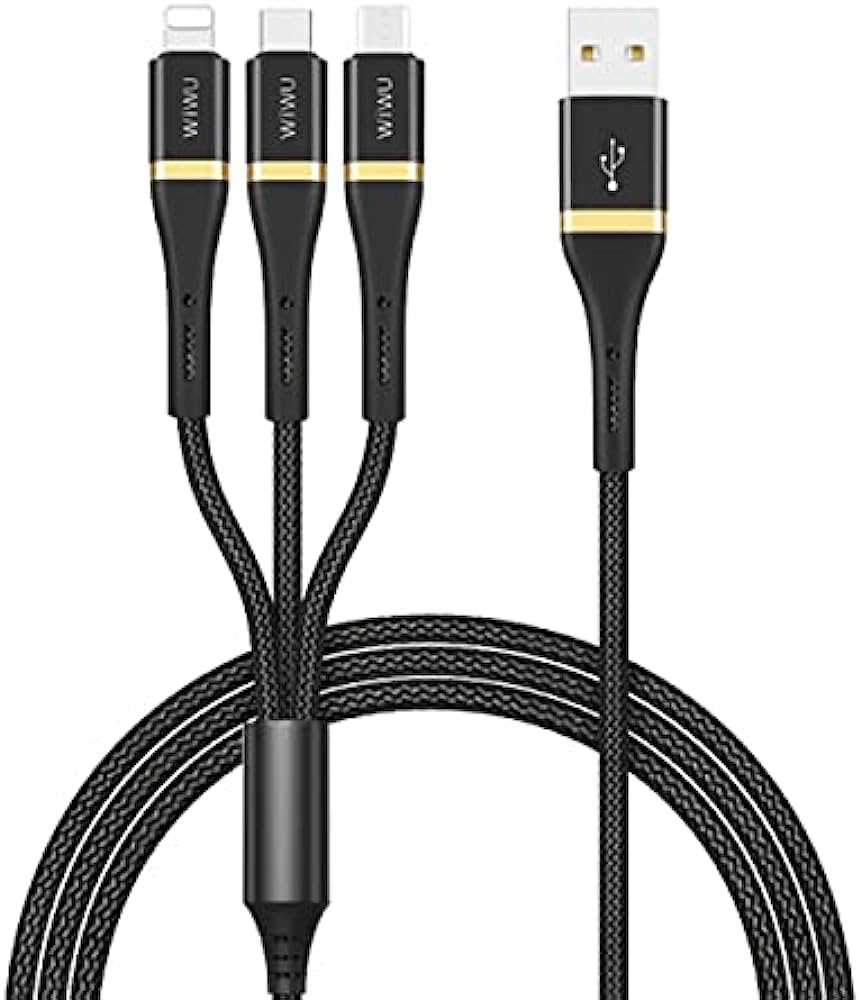 Wiwu Elite Data Cable Lightning + Type-C + Micro 1.2 Meter