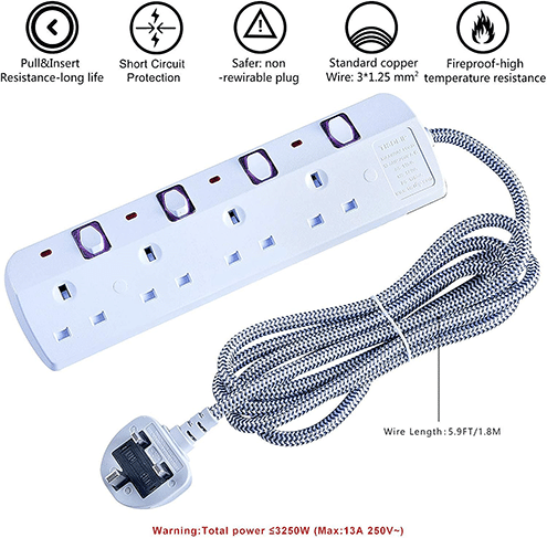 Duragreen Power Multiplier/ Extension Power Cable