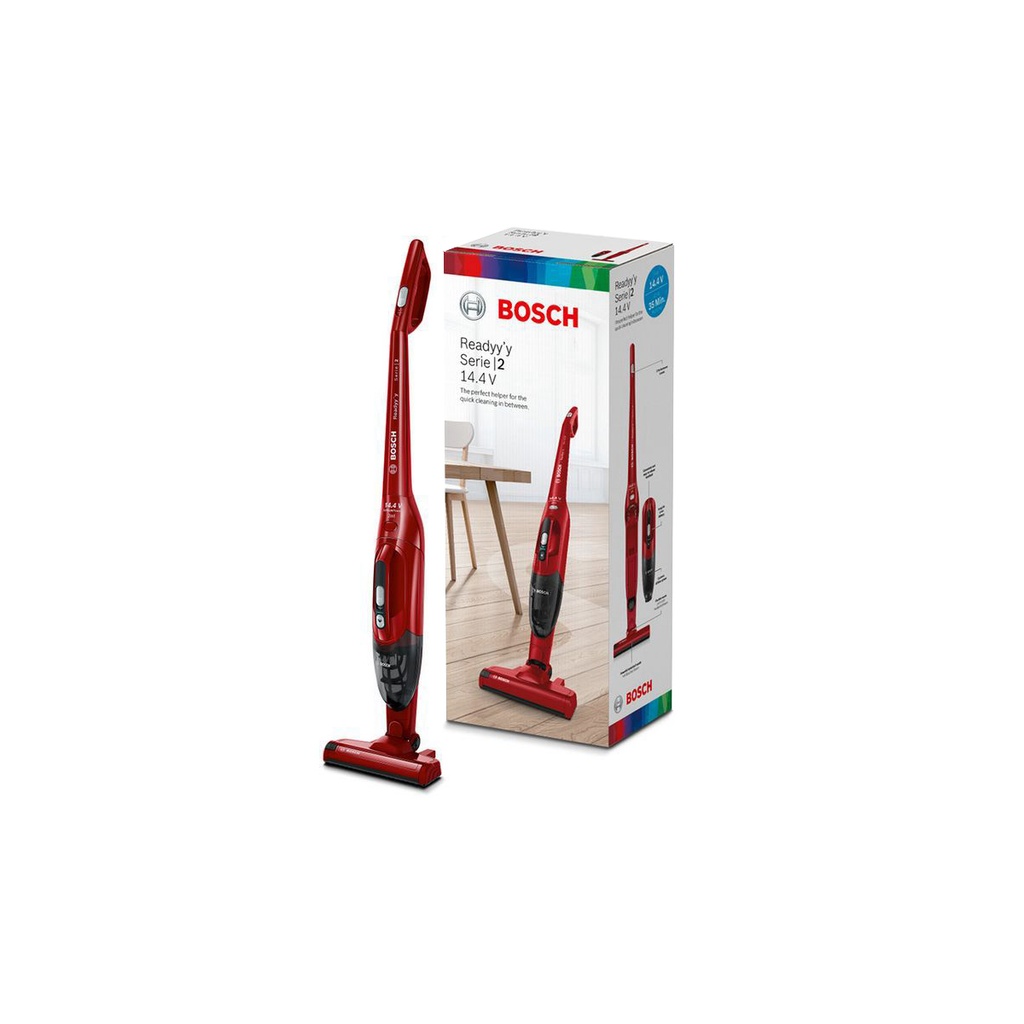 BOSCH BBHF214R Serie | 2 Rechargeable 2n1 vacuum cleaner 18V Bordo