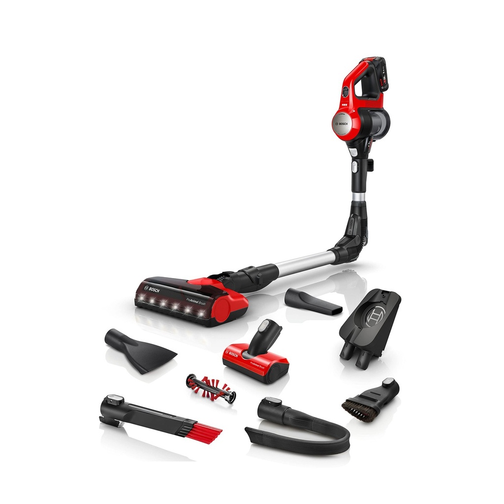 BOSCH BCS711PET Cordless Handheld Vacuum Cleaner Unlimited 7 ProAnimal Red