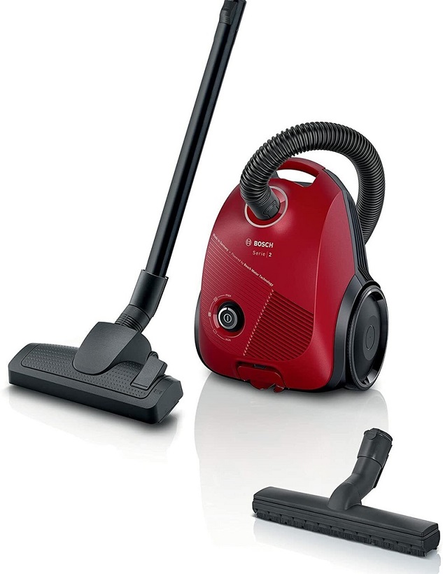 BOSCH BGBS2RD1H Bosch Serie 2 Vacuum Cleaner Of Sleigh With Bag, Nozzle Suplementaria for Floor 600watt Red Air Clean 2 Filter