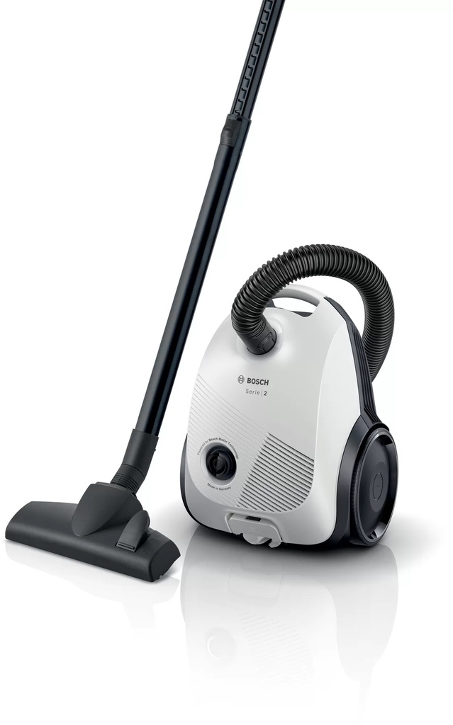 BOSCH BGLS2WH1H Series 2 Dust bag vacuum cleaner 600watt White Air Clean 2 Filter