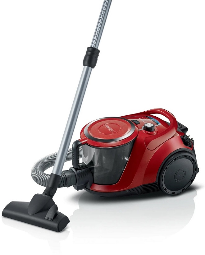 BOSCH BGS412234A Series 6 Bagless vacuum cleaner 2200watt Red Color 3lt Bagless HEPA Filter