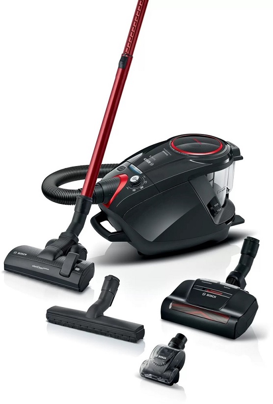 BOSCH BGS7POW1 Serie | 8 Bagless vacuum cleaner ProPower 800watt Compressor Tech. Black 5lt Automatic Self Clean Bagless Quiet