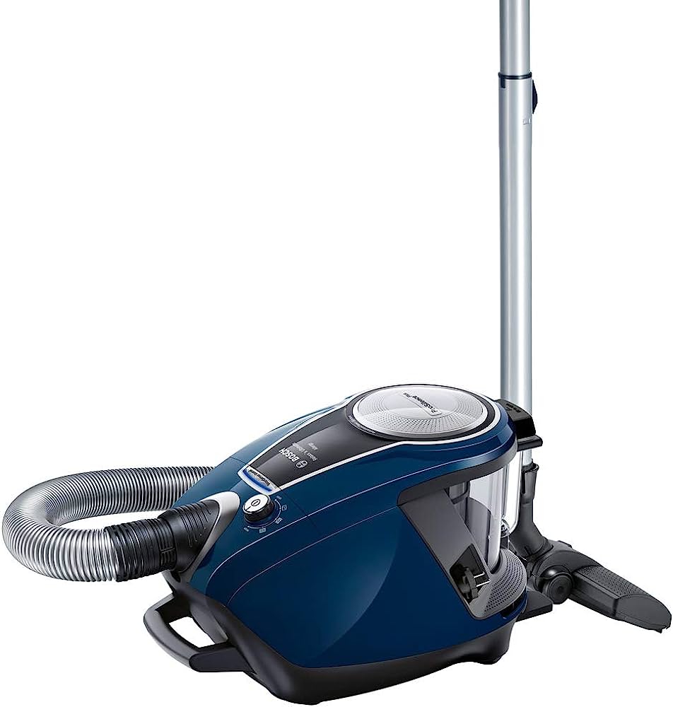 BOSCH BGS7RCL Serie | 8 Bagless vacuum cleaner ProSilence 700watt Compressor Tech. Navy Blue Filter Cleaning Bagless Super Quiet