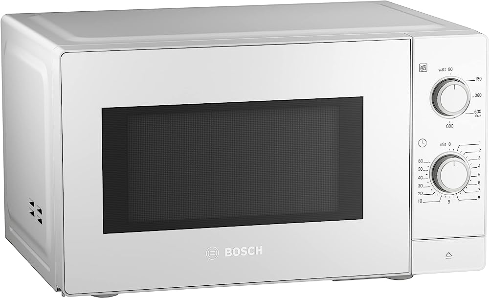 BOSCH FFL020MW0 Serie 2 Solo Microwave 44 x 26 cm White 800 watts 17lt with 5 different power levels