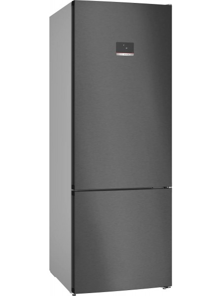 BOSCH KGN56CX30U Serie | 4 free-standing fridge-freezer with freezer at bottom 559lt 193x70x80cm Combi Smoked A++ energy class NF anti-bacterial Stainless steel (with anti-fingerprint)
