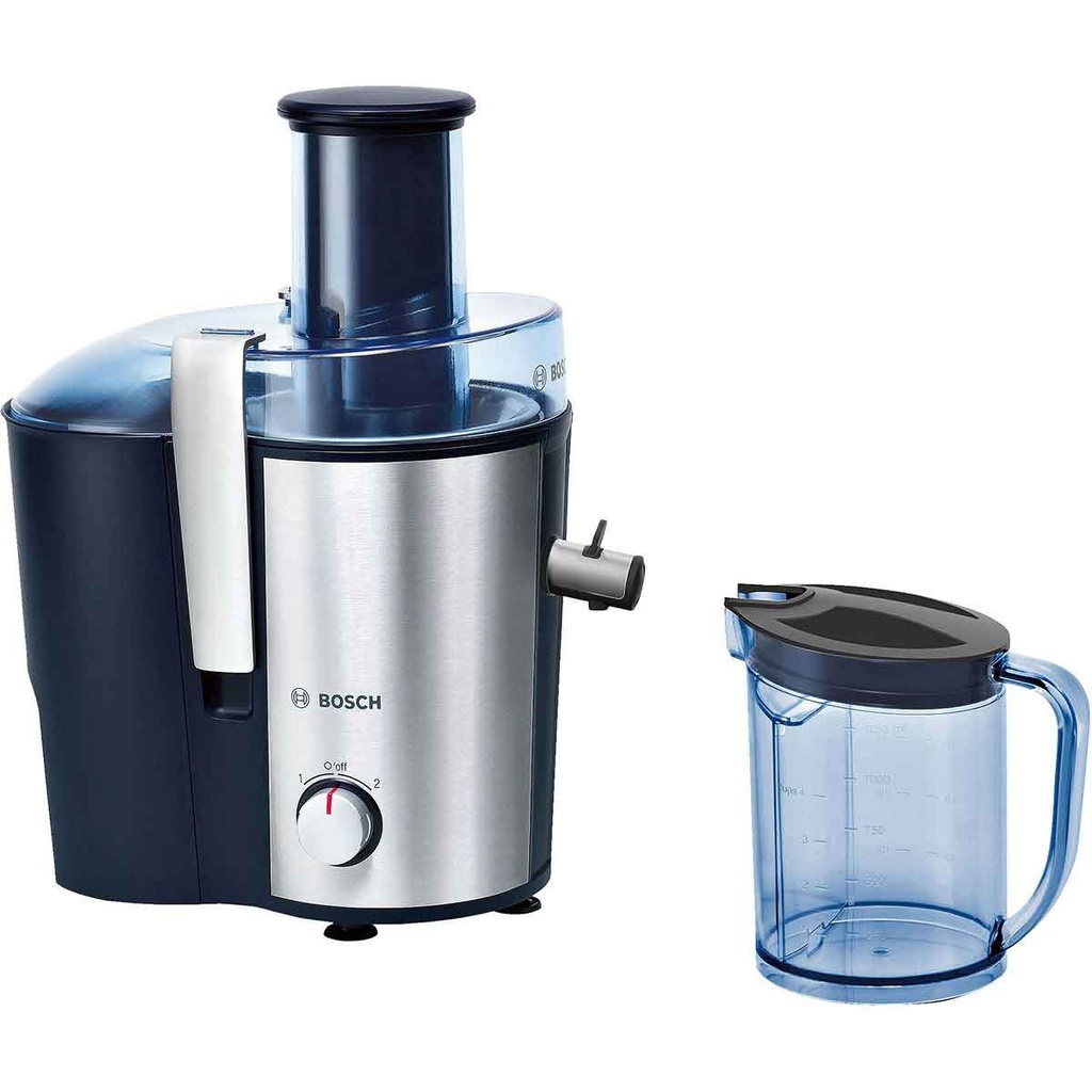 BOSCH MES3500 Centrifugal juicer VitaJuice 3 Opportunity to squeeze juice without cutting 700W Silver/Blue