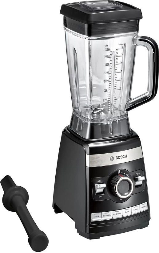 BOSCH MMBH6P6B High speed blender VitaBoost 1600W Capacity 2L 6 Program 30.000rpm Smoothies Soap Ice Cream Shakes