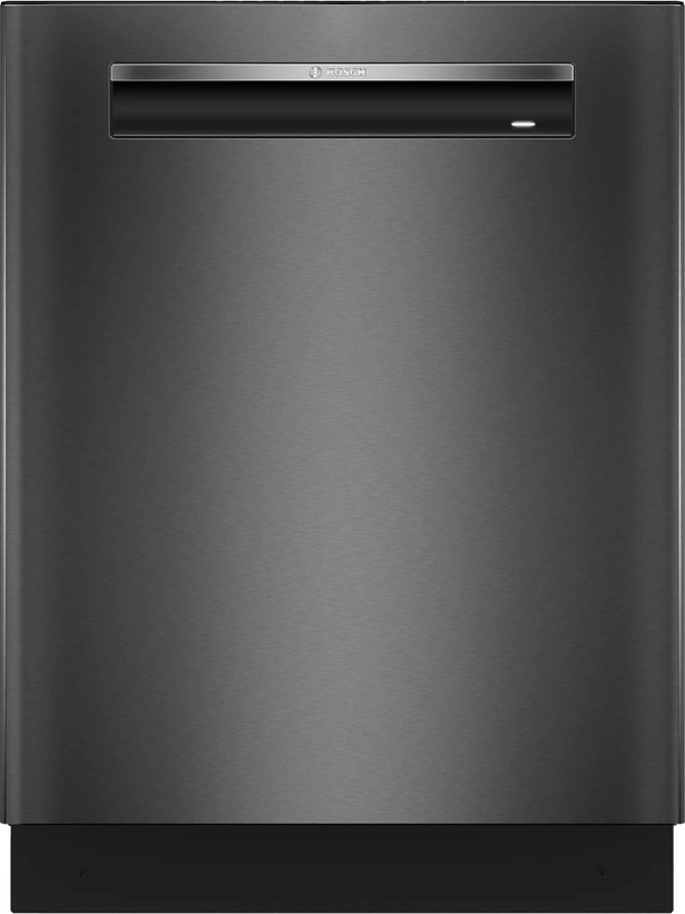 BOSCH SMP6ZCC80S Series 6 undercounter dishwasher 60 cm Black inox 7 Programs Black Inox 3 Baskets Smart Dosing for 14 People Zeolith Home Connect