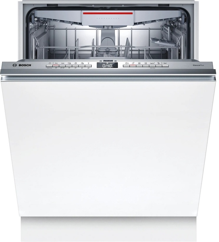 BOSCH SMV4HMX65Q Series 4 Fully built-in dishwashers 60cm  6 Programs Full Built-in Super Quiet, Hygiene, 9.5lt.