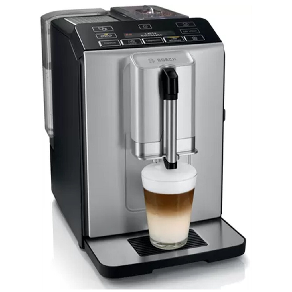 BOSCH TIS30321RW Fully automatic coffee machine VeroCup 300, 15bar, 1.4L, 1300W, Silver