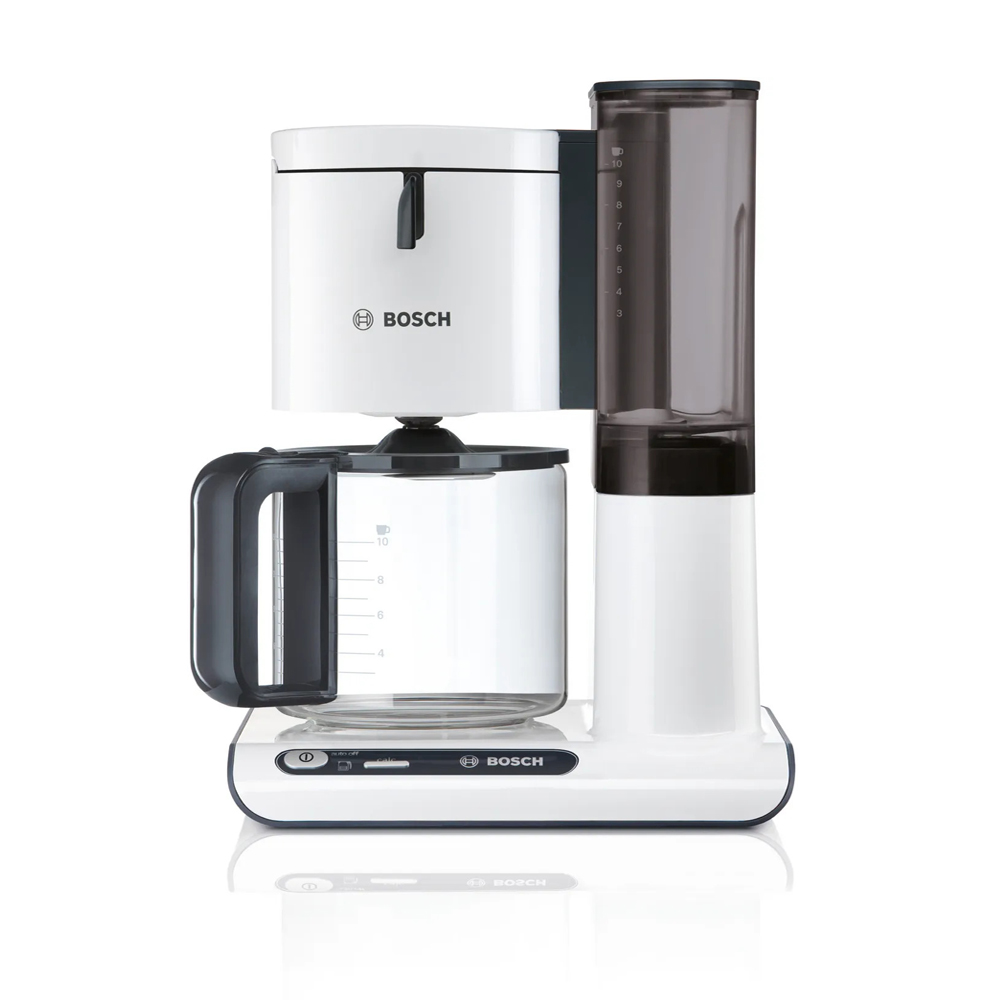 BOSCH TKA8011 Coffee maker Styline - Filter Coffee Machine, 1.4L, 1160W, White