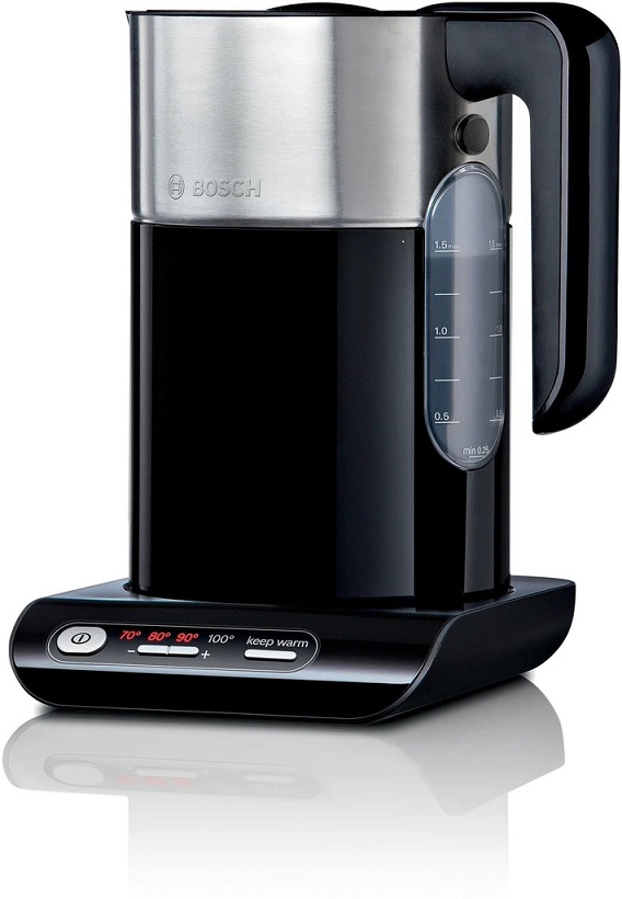 BOSCH TWK8613P Kettle Styline 1.5lt Black/Steel