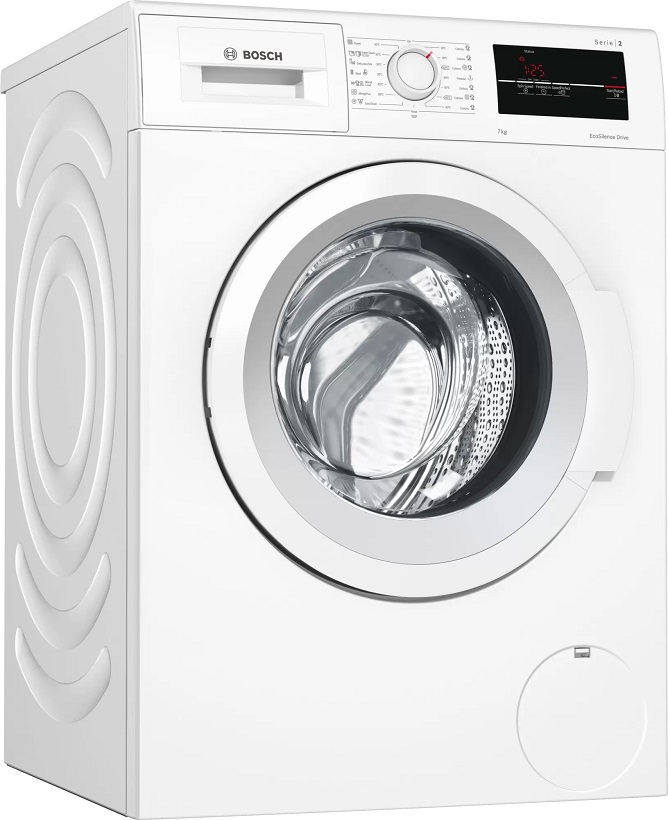 BOSCH WAJ20170ME Serie | 2 washing machine, frontloader fullsize 7 kg 1000 rpm  A+++ single water inlet short program and touch button