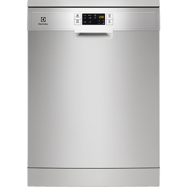 ELECTROLUX ESF5513LOX  Dishwasher 7 Program, A++ Powered inverter motor, Water consumption per cycle: 11 liters Aqua-control safety  The possibility of connecting the device to the hot water supply, Silver