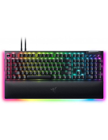 Razer Black Widow V4 PRO Mechanical Gaming Keyboard (Green Switch)