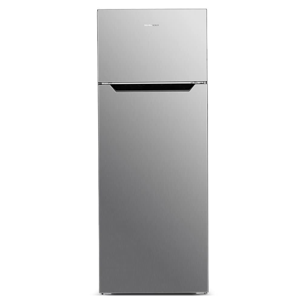SCHNEIDER SCDD248X Refrigerator 165x55x58cm, 248L, Energy Class F, Silver