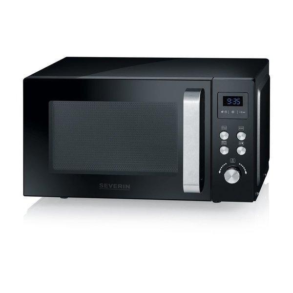 SEVERIN 7752 Microwave Grill 3-In-1, 25L, 1900W, 44.5×48.5×28.5cm, Black