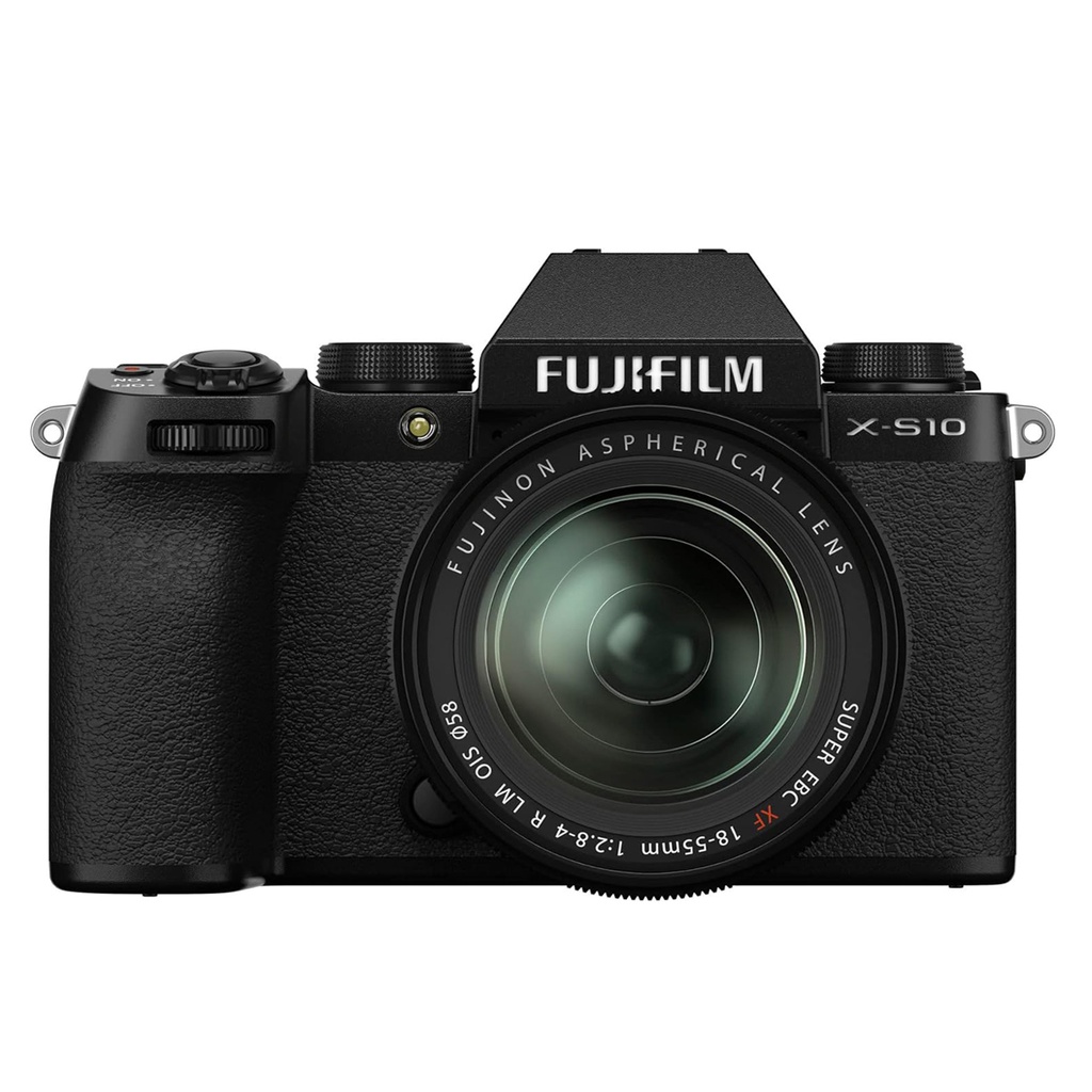 Fujifilm X-S10 Mirrorless Digital Camera with XC15-45mmF3.5-5.6 PZ Optical Image Stabiliser Lens