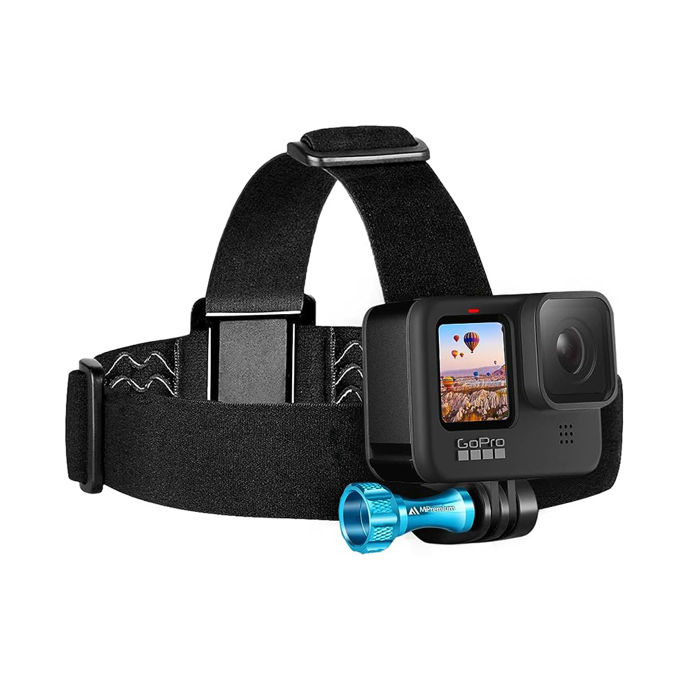 GoPro Head Strap + QuickClip and Thumb Screw ( Compatible with all HERO Cameras,MAX)