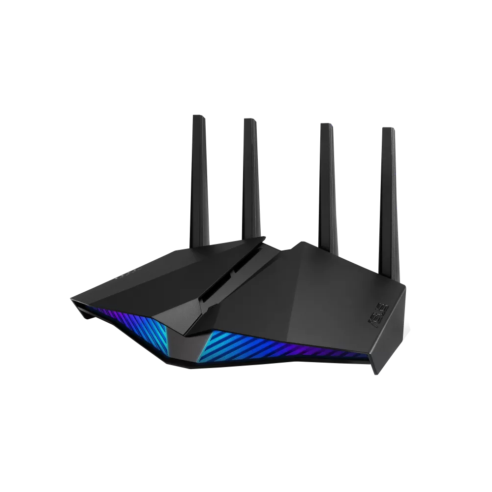 ASUS DSL-AX82U wireless router Gigabit Ethernet Dual-band (2.4 GHz / 5 GHz) Black