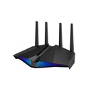 ASUS DSL-AX82U wireless router Gigabit Ethernet Dual-band (2.4 GHz / 5 GHz) Black