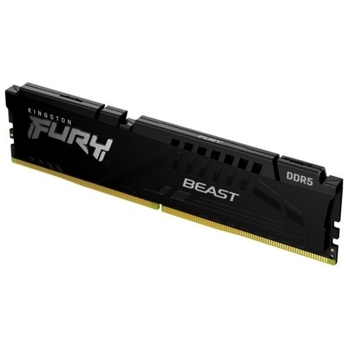 Kingston Fury Beast 16GB 5600MHz DDR5 CL40 DIMM Single Module Black KF556C40BB-16
