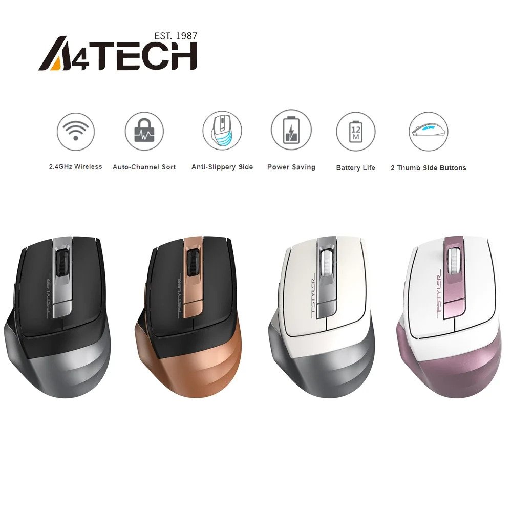 A4 Tech FG35 Optical Wireless Mouse