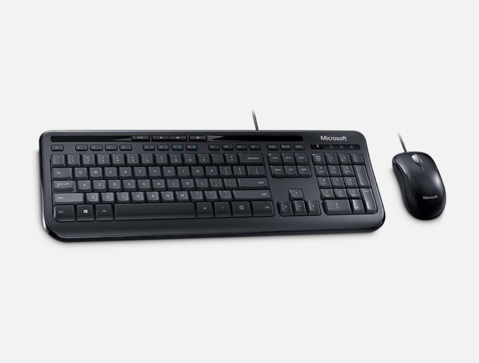 Microsoft Wired Desktop 600 - Keyboard and Mouse