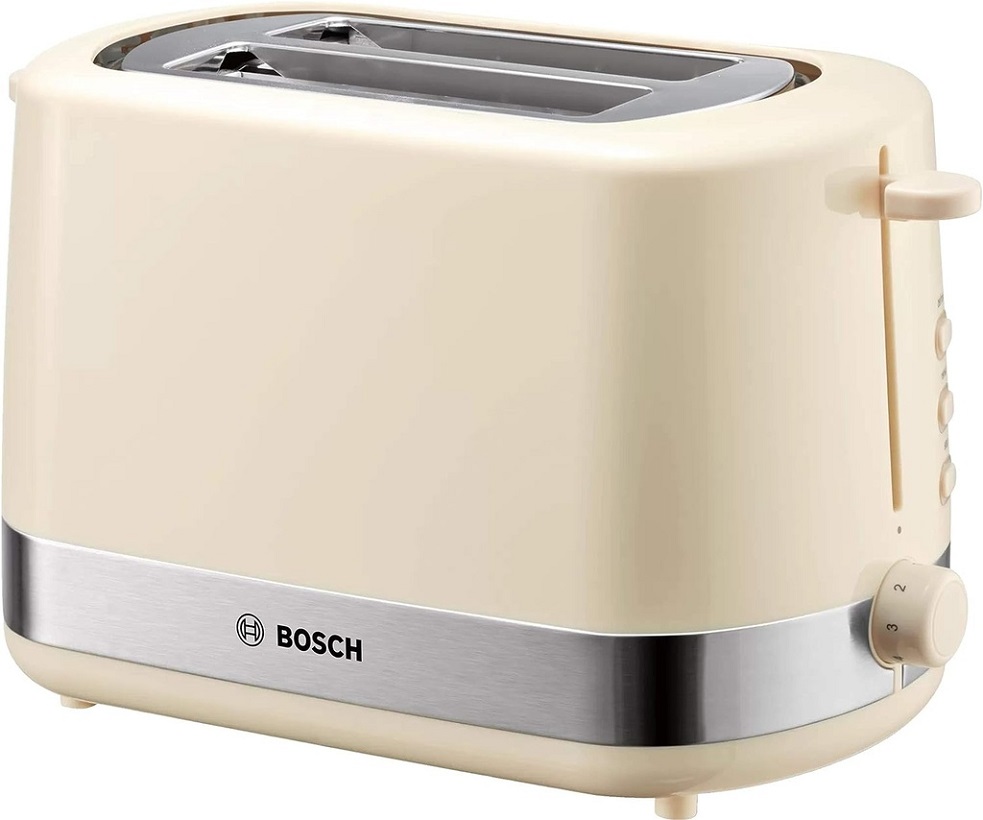 BOSCH TAT7407 Toaster 2 Slices Beige 800W