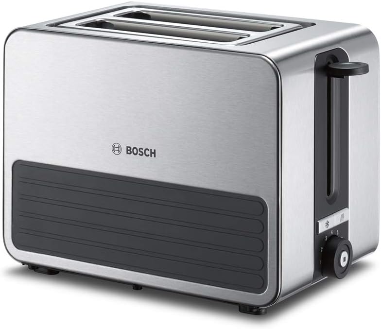 BOSCH TAT7S25 Toaster for 2 toasts and with power of 1050W Grey