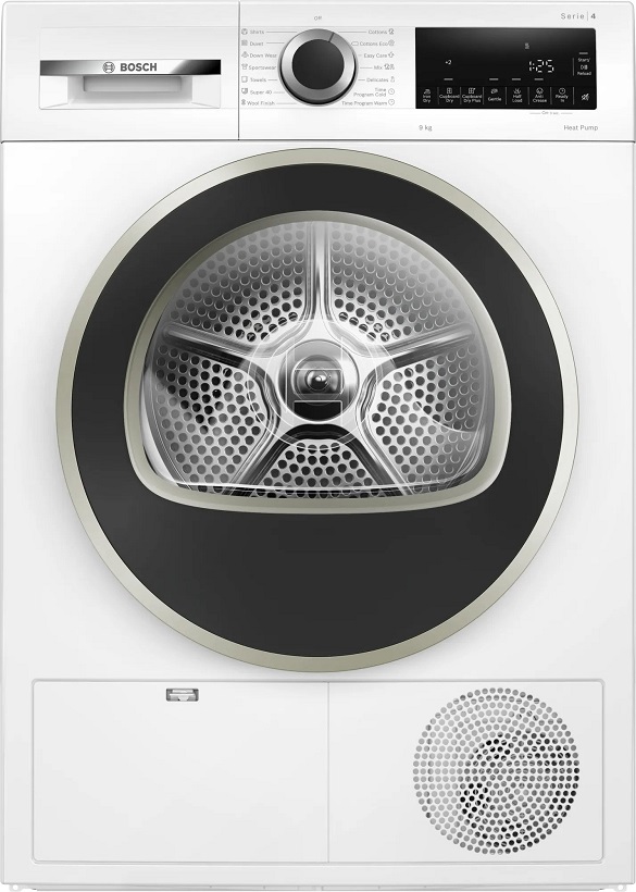 BOSCH WQG14200ME Dryer Serie | 4 heat pump dryer 9kg 84x60x61cm White A++ energy class anti-wrinkle system easy clean
