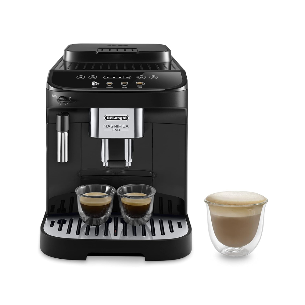 Delonghi Magnifica Evo ECAM290.21.B AUTOMATIC COFFEE MAKERS Stylish, user-friendly coffee maker that satisfies every coffee taste, the Magnifica Evo