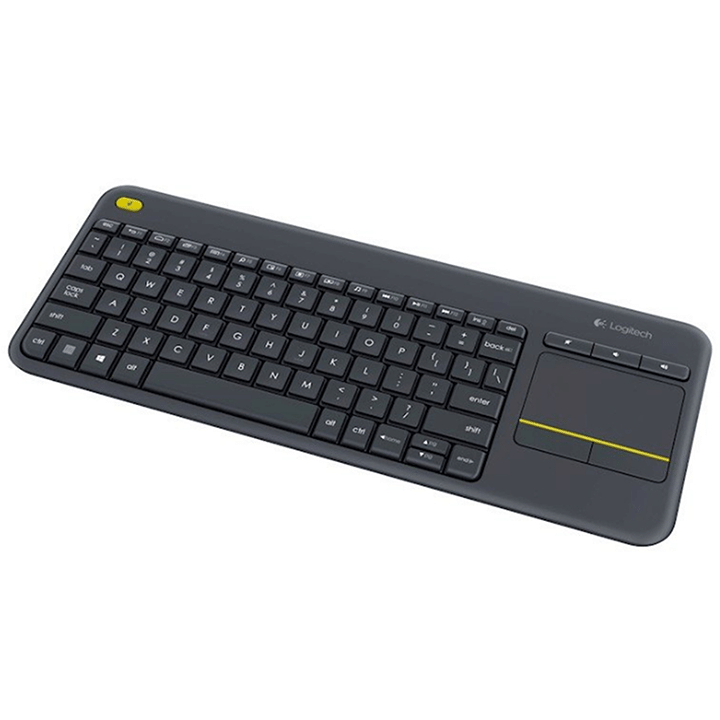 Logitech K400 Plus Wireless Livingroom Keyboard with Touchpad(Control your PC to TV From your Couch)