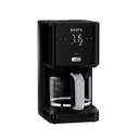 Krups KM6008 Filter Coffee Machine, Intuitive Display, 1000W, 1.25L, Black