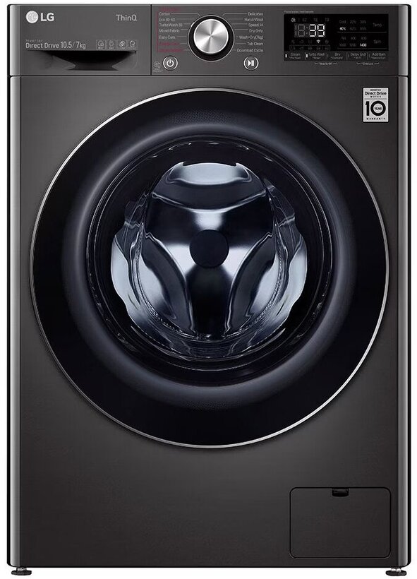 LG F4DV710S2E/SE Washing&Dryer machine wich Inverter Direct Drive, 10.5/7kg, 1400rpm, 60x85x56.5cm, Energy class E