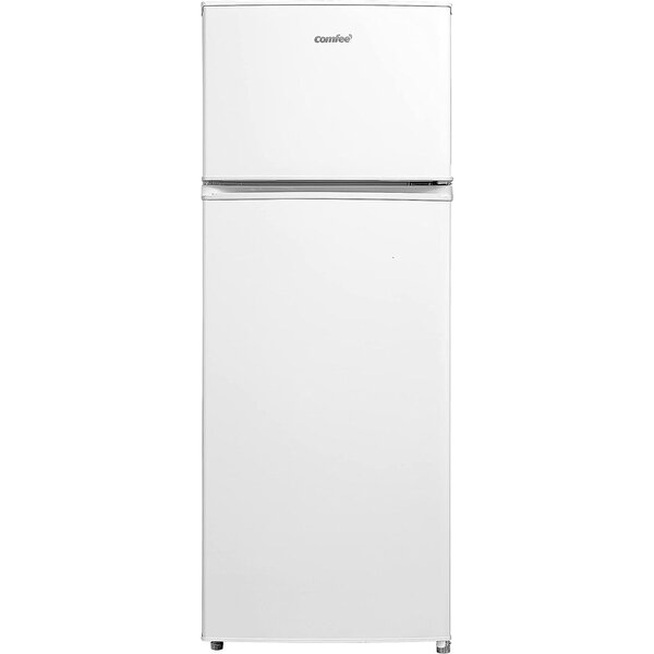 COMFEE RCT210WH1 Refrigerator, 144x55x55cm, 204L, White