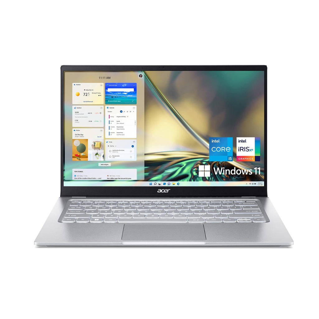 Acer Swift 3 14" FHD Touch Laptop, Intel i5-1240P, 16GB RAM, 512GB SSD, Win 11 Home SF314-512T-56CT