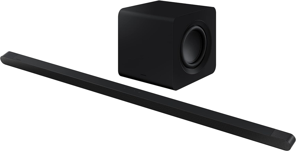 SAMSUNG HW-S800 B/ZA 3.2.1ch Soundbar w/ Wireless Dolby Atmos DTS Virtual:X, Ultra Slim Design, Q Symphony, SpaceFit Sound, Airplay 2, Game Pro Mode, Alexa Built-In, Black