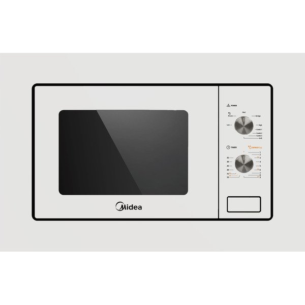 MIDEA MM820B2Q WH Built-in Microwave, 20L, White