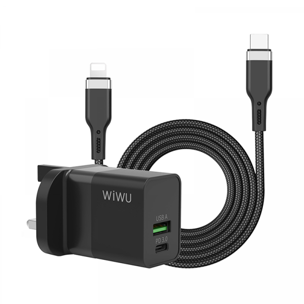 WIWU 30W Quick Charge Bundle Type-C to Lightning